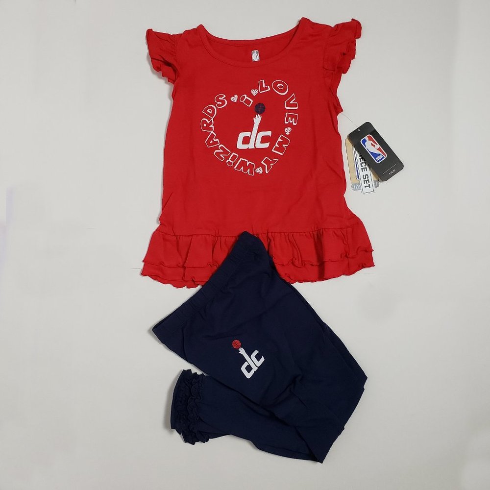 Outerstuff NBA Kids Team Love Ruffle Set